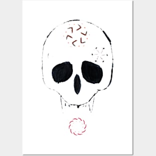 terrific skull Posters and Art